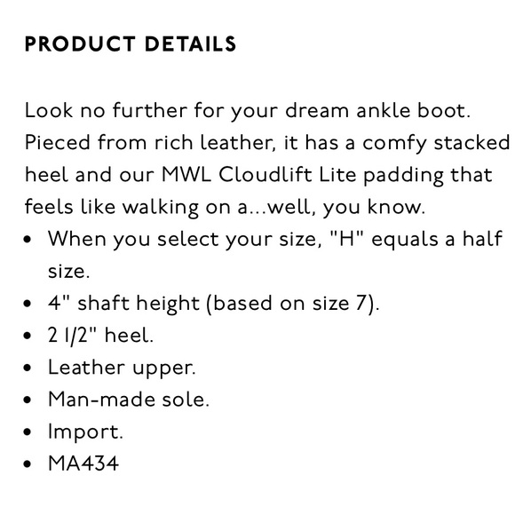 Rosie Madewell booties - Picture 6 of 6